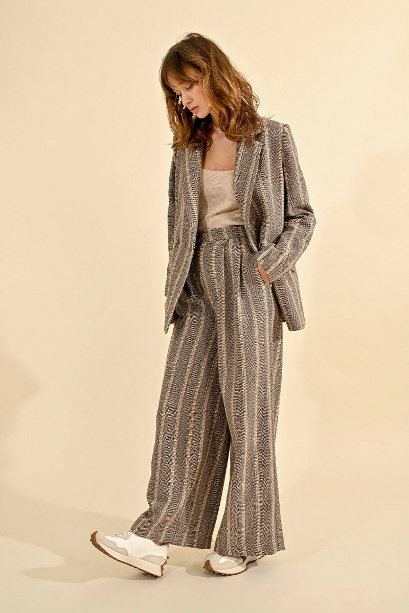 HERRINGBONE PANTALONE MOLLY BRACKEN