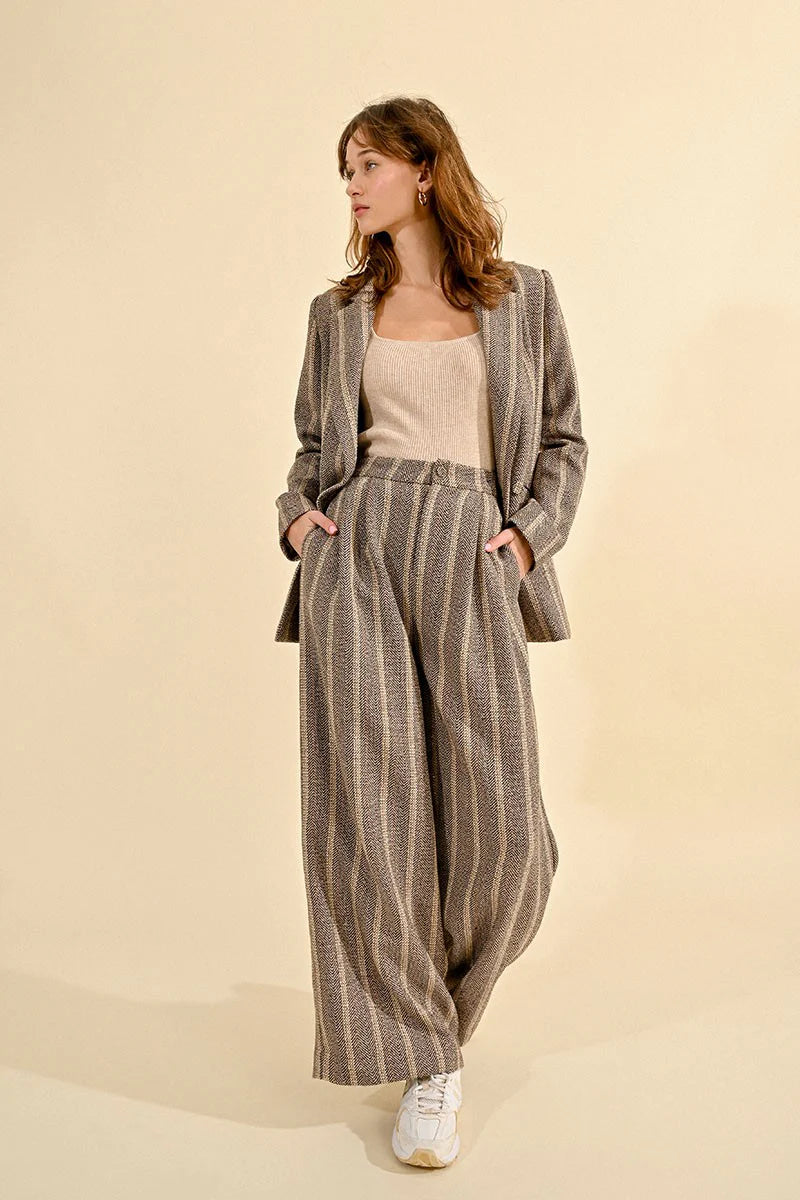 HERRINGBONE PANTALONE MOLLY BRACKEN