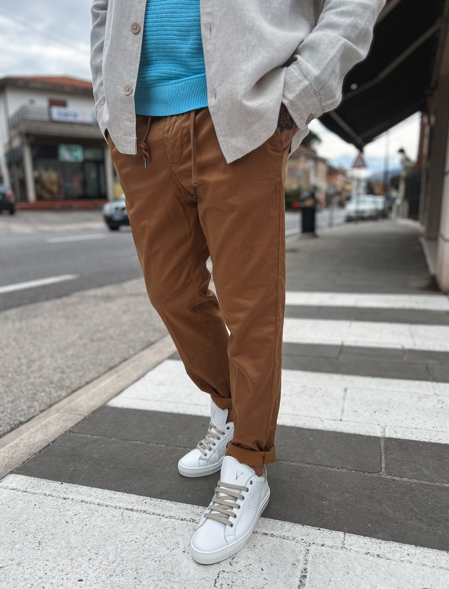 PANTALONE SQUAD2 CARAMELLO -  LOFT