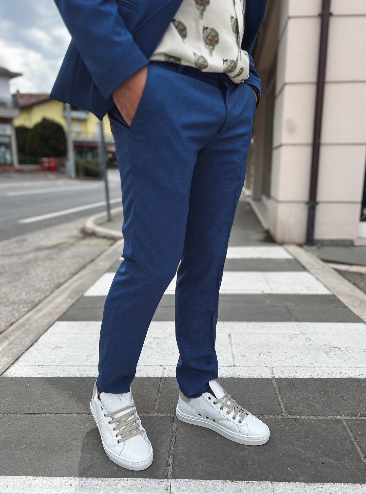 PANTALONE BLU DANIELE ALESSANDRINI -  LOFT