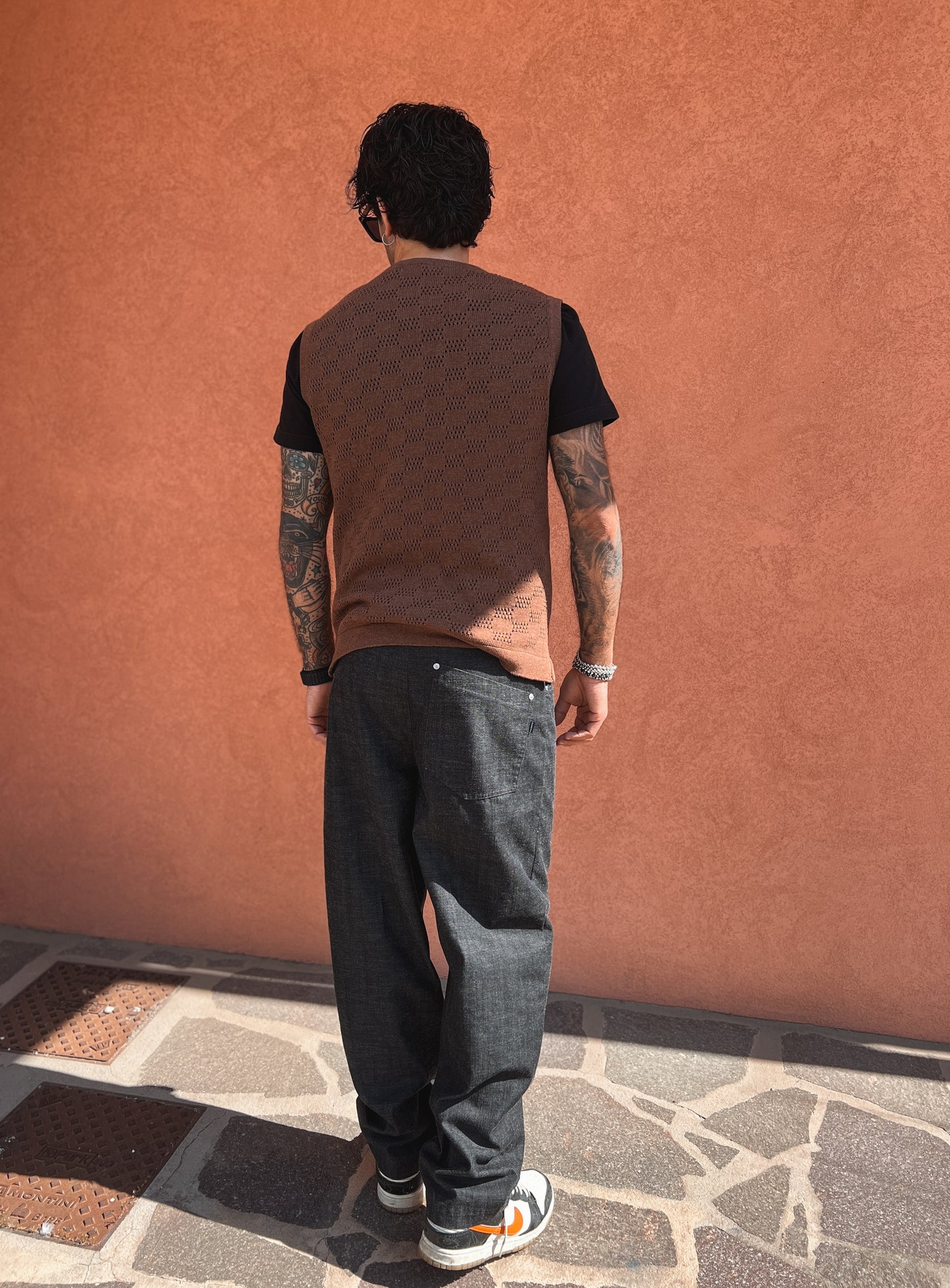 PANTALONE BAGGY CON LE PINCES DANIELE ALESSANDRINI -  LOFT