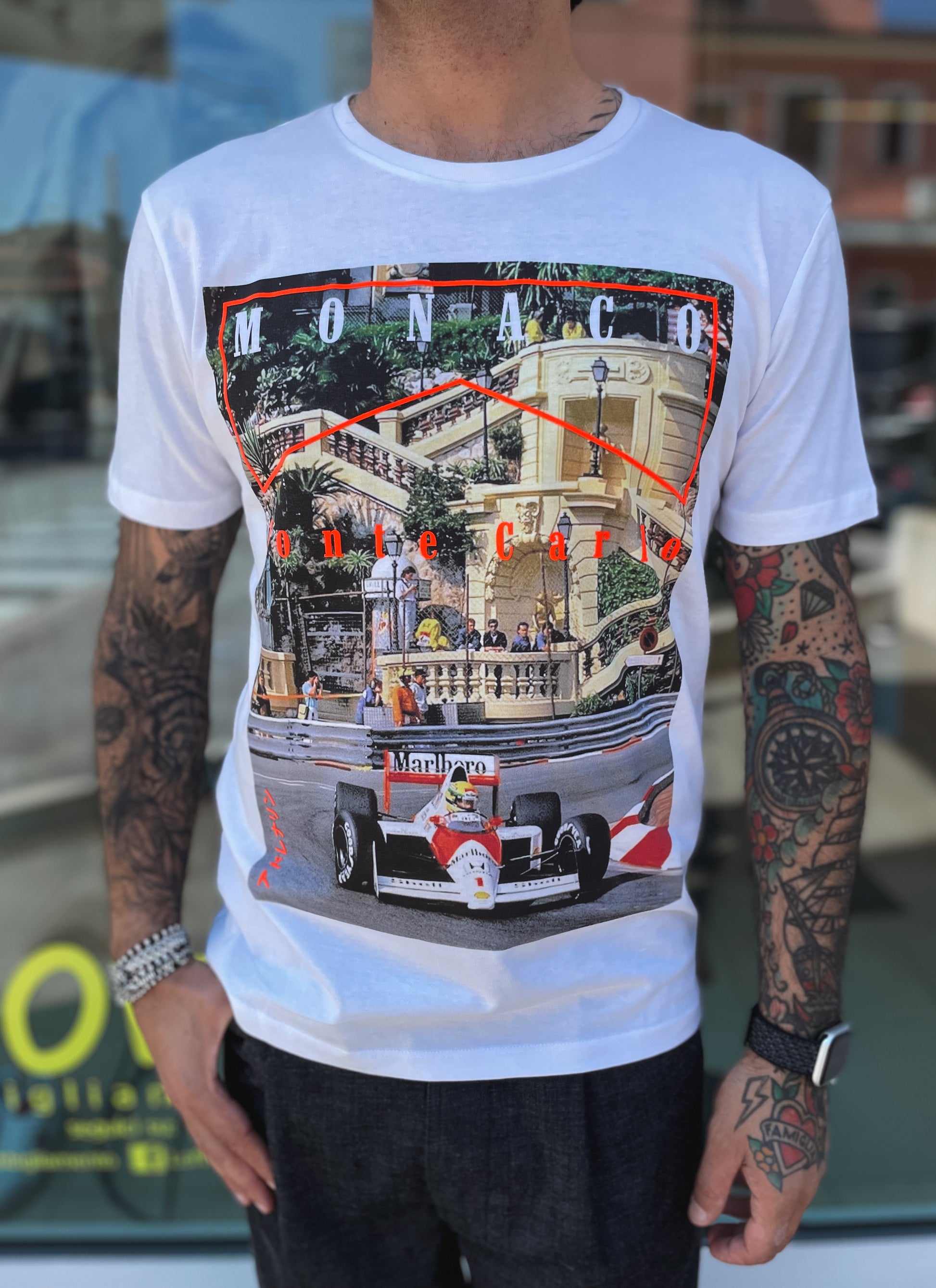 T-SHIRT M90 AYRTON SENNA -  LOFT