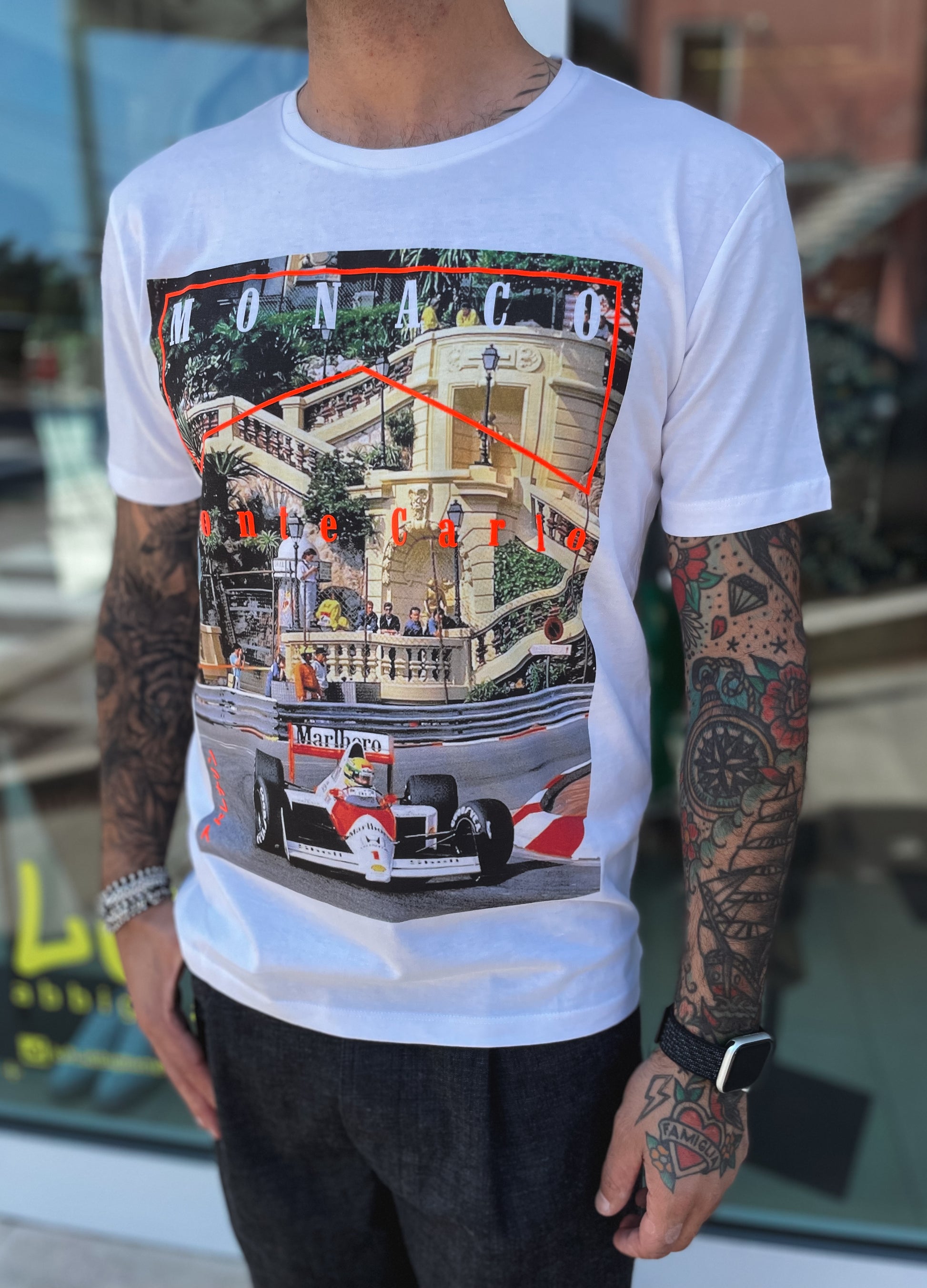 T-SHIRT M90 AYRTON SENNA -  LOFT