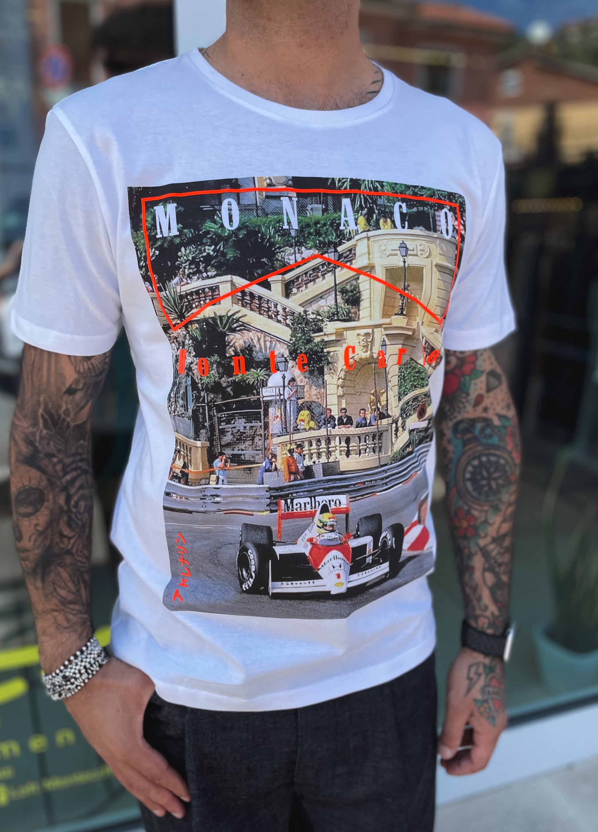 T-SHIRT M90 AYRTON SENNA -  LOFT